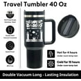 thumbnail image 2 of Best Dad Ever Tumbler - 40 oz Stainless Steel Drinking Cup for Father''s Day Gifts, Laser Engraving - Perfect Dad Tumbler from Daughter, 2 of 5