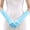 Sky Blue, variant on HJYCHN Long Over Elbow Gloves Solid Color Smooth Finish for Women Wedding Party Stage Formal Gloves Navy One Size