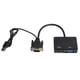 thumbnail image 2 of VGA a VGA de alta definición Multimedia interfaz Splitter Converter soporte Dual Display AdapterBlack, 2 of 8