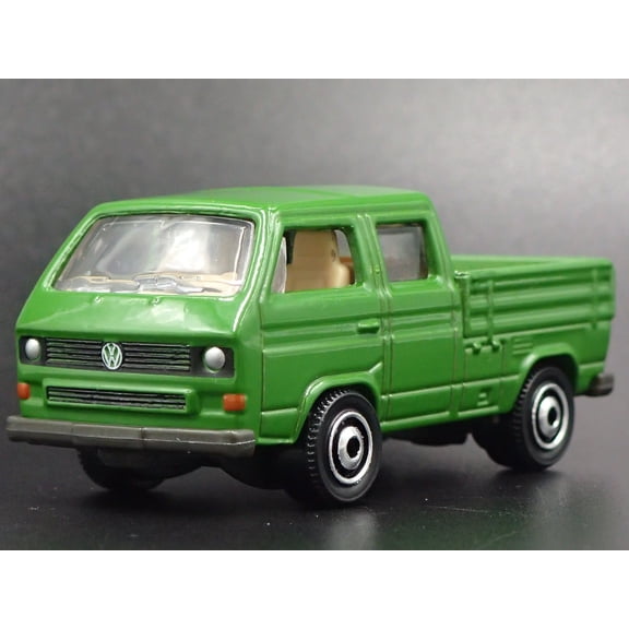 Open Box 1979-1992 VW VOLKSWAGEN TYPE 2 T3 DOUBLE CAB PICKUP 1:64 SCALE DIECAST MODEL CAR