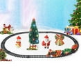 thumbnail image 4 of Magical Christmas-Themed Track Car, Electric Train With Lights And Sound For A Festive Holiday Experience, Battery-Operated Christmas Train Perfect, 4 of 5