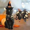 thumbnail image 1 of Sombrero Suave Transpirable Perfecl para Perros y Scraf Wizard Disfraces de Halloween Calabaza Campanas Festival de Vacaciones Ropa R Bufanda, 1 of 7