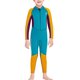 thumbnail image 1 of Naiovety Traje de neopreno portátil DIVE SAIL cuello 2,5mm resistente al sol elástico cálido mantenimiento 3 capas impermeable natación niños Deportes acuáticos Amarillo S Naiovety OD003307-01, 1 of 6
