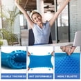 thumbnail image 4 of Gel Seat Cushion for Long Sitting - Extra Thick Soft Large Gel Cushion, Pressure Relief Cushion for Office Chair Gel Pad for Car, 4 of 7