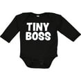 thumbnail image 3 of Inktastic Tiny Boss Boys or Girls Long Sleeve Baby Bodysuit, 3 of 5