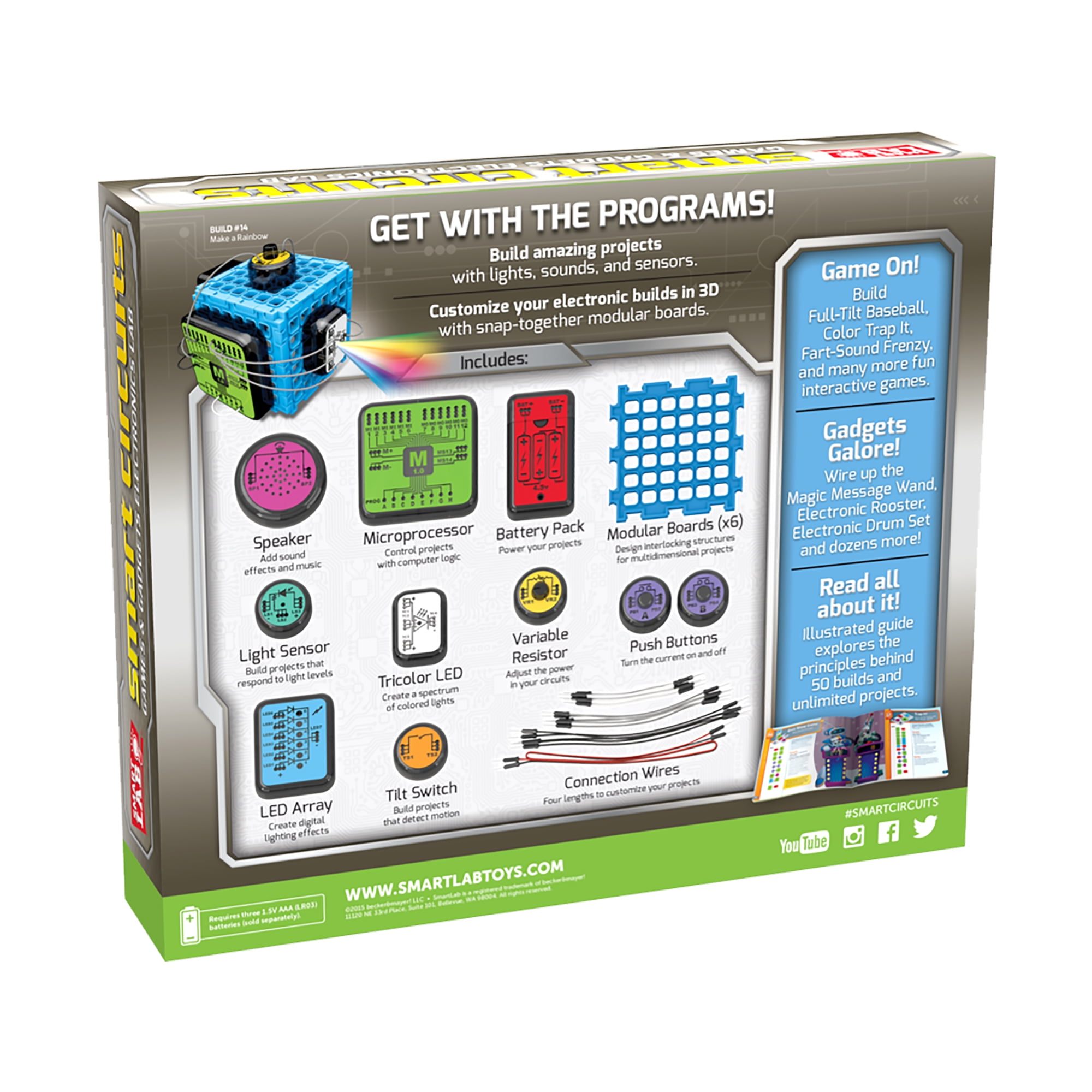 SmartLab Toys Smart Circuits Games & Gadgets Electronics Lab for sale online SL14786
