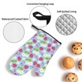 thumbnail image 3 of Sikiie Strawberry And Flowers Oven Mitts and Pot Holders, Silicone Oven Gloves, Heat Resistant Oven Mitts 4Pcs Set, 3 of 6
