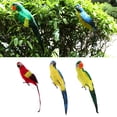 thumbnail image 1 of 3pcs Juguete Artificial Falso Del Decoración Del Escritorio ficina Macarena Pájaro del loro artificial, 1 of 8