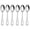6PCS Spoons, variant on Dtwnek 4Pcs Fork and Spoon Silverware Set Stainless Steel Heavy Duty Flatware Cutlery Set for Home,Kitchen and Restaurant