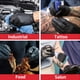 thumbnail image 5 of Guantes médicos desechables Supmedic de nitrilo negro, 5 mil, 100 unidades, 5 of 7