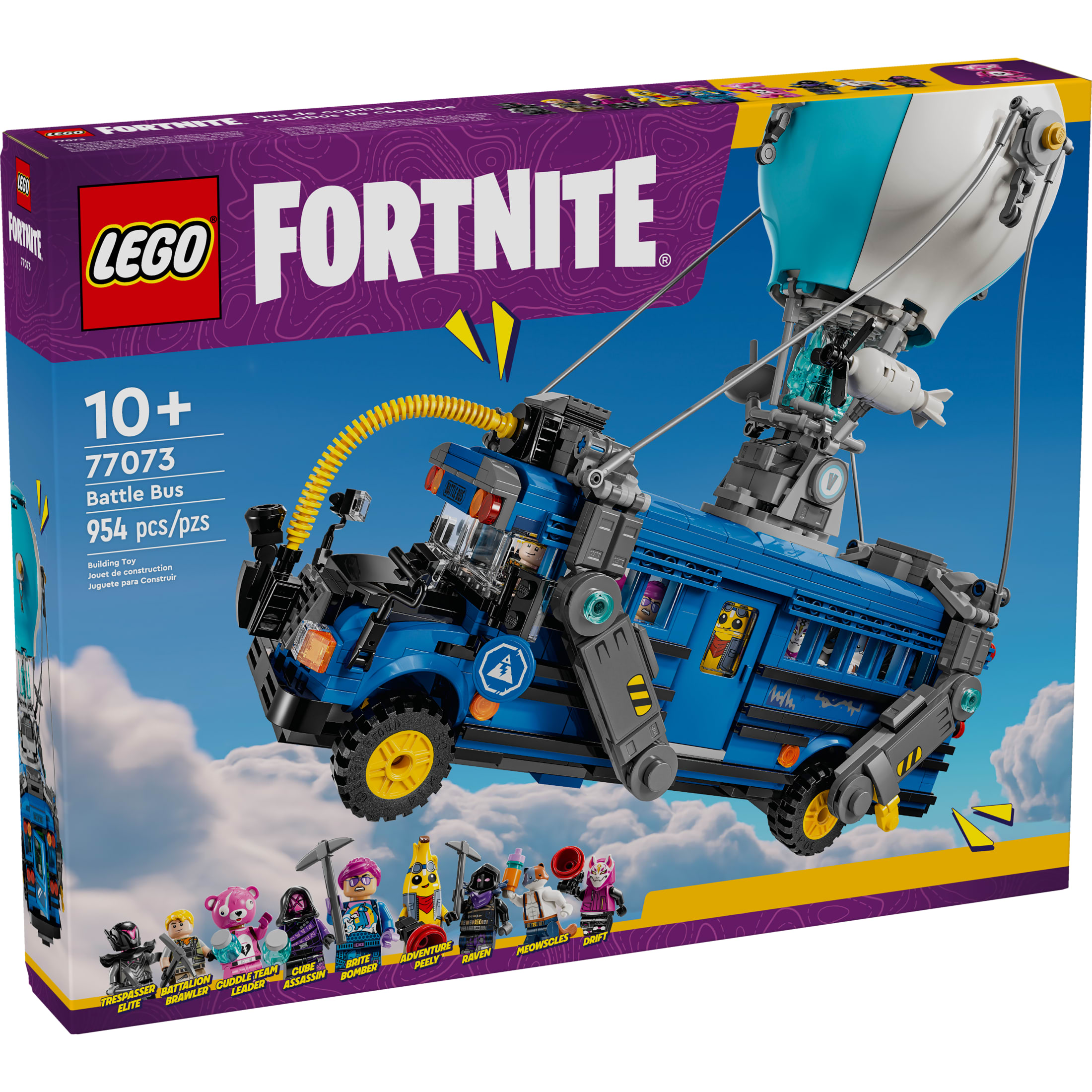 LEGO Fortnite Battle Bus - Juguete Coleccionable de Fortnite para Niños, Niñas y Niñas, Edades 10+ - Set de Juego de Imaginación con 9 Minifiguras del Videojuego - Ideas de Regalo para Fans - 77073 2