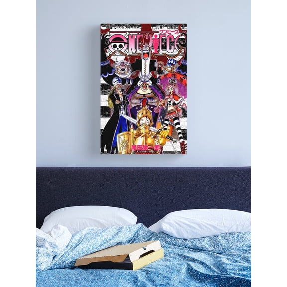 One Piece All Canvas Print Canvas Wall Art With Frame for Home Decor Gifts Keepsakes