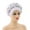 White, variant on Turbans for Women Head Wraps for Black Women Stretch 2025 Trendy Fashion Women Beading Braid Hat Muslim Ruffle Cancer Beanie Wrap Cap Sleep Caps Satin Lined Hair Bonnets Beige One Size