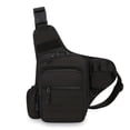 thumbnail image 4 of LEEYNEER Sac à Bandoulière Tactique pour Hommes - Sportif Extérieur Sangle Réglable Multiples Compartiments Tissu Oxford Durable Kaki pour Randonnée Gym Voyage, 4 of 5