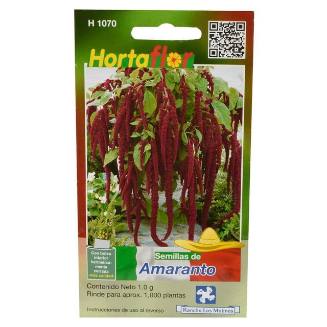 Pack De 3 Semilla Amaranto Hortaflor 1 Gr Verde