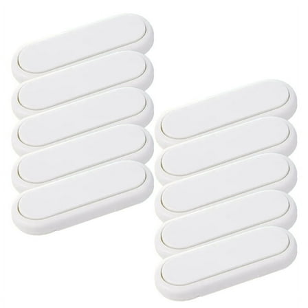 Child Safety Locks - Babys Proofing Cabinet Door, Drawer, Refrigerator Locks for Kids Protection, Easy to Install White