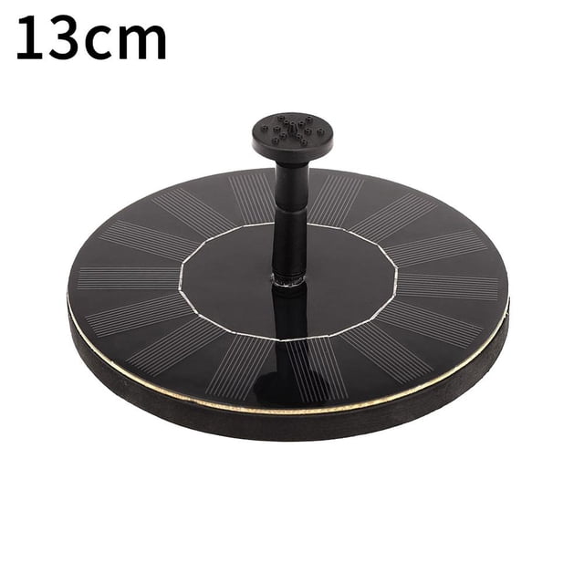 Plastic Small Garden Mini Floating Water Feature Swimming Pool Fountain Solar Water Pool Bird Water Bath
