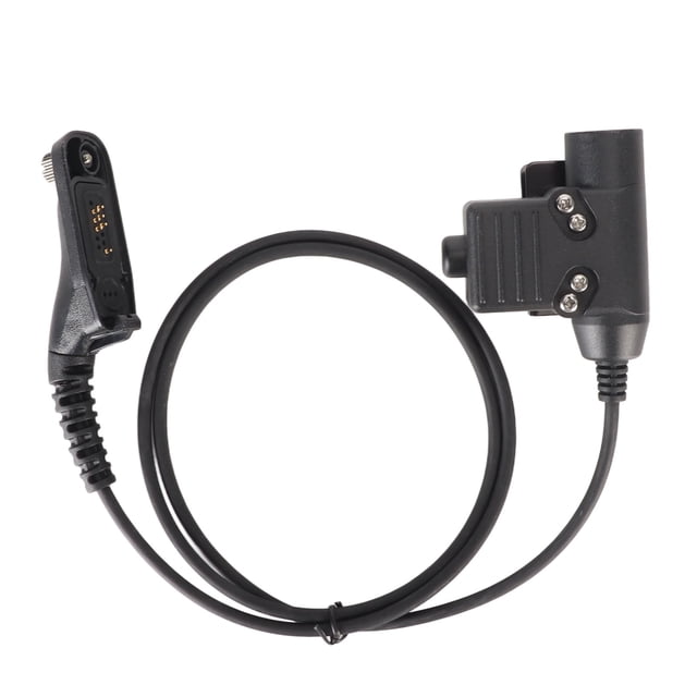 Adaptador de auriculares de Walkie Talkie Jadeshay Reemplazo para Motorola APX APX-4000 APX-6000 APX-7000 APX-8000 Tipo A