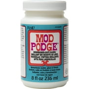 Mod Podge WCS15059 Dishwasher-Safe Gloss Sealer, Glue, and Finish, Gloss Finish, Clear, 8 fl oz