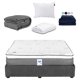 thumbnail image 1 of Colchón King Size Phantom + Base Cama + Almohada One + Protector Cloud + Sábanas Softy + Edredón Homy, 1 of 8