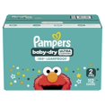 thumbnail image 2 of Diapers Size 2, 112 Count - Pampers Baby Dry Disposable Baby Diapers, Super Pack, 2 of 14