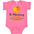 thumbnail image 3 of Inktastic St. Petersburg Florida Orange in Heart Boys or Girls Baby Bodysuit, 3 of 5