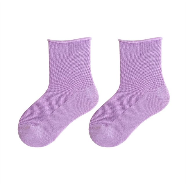xiaxaixu Toddler Kid Short Tube Socks Candy Color Ankle Non-Slip Grips Socks Breathable Crew Socks