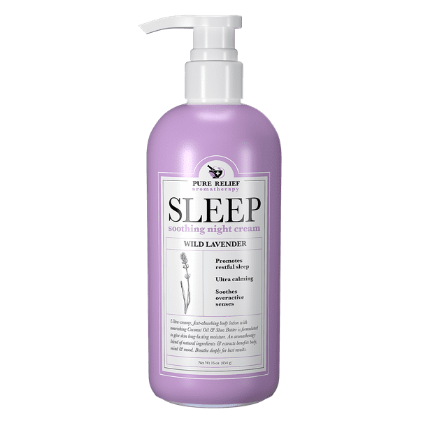Pure Relief Aromatherapy Sleep Soothing Night Cream 16 OZ