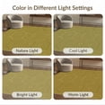 thumbnail image 7 of ODIKA 4'x6' Olive Green Hexagonal Geometric Washable Area Rug Modern Honeycomb Tessellation With Diamond Star Motifs Pet Friendly, Non-Shedding for Bedroom, Reading Nook, 7 of 7