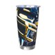 thumbnail image 1 of Taza térmica duradera de acero inoxidable 304 con tapa y pajita con temática del equipo de fútbol de los Chargers Taza térmica de acero inoxidable de 20 oz Taza para automóvil Adecuada para bebidas, 1 of 8