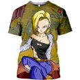 thumbnail image 1 of Camiseta Dragon Ball Android 18 , Goku-Anime Super Clásica, 1 of 4