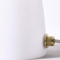 thumbnail image 4 of Urban Shop Novelty Glass Mushroom Lamp, Off-White Matte, 12" H, Plug-in, 4 of 9