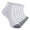 White, variant on Lroveb Mens Above-Ankle Athletic Socks Men's Basketball Socks Solid Color Short 5PC Socks