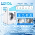 thumbnail image 3 of Aires acondicionados portátiles, humidificador enfriador de aire evaporativo 2025 - 4 velocidades, 7 colores de luz, mini ventilador de aire acondicionado personal con 3 temporizadores, ventilador de, 3 of 5