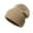 Khaki, variant on Skpblutn Sun Hat 2021 Outdoor Winter Adult Neutral Keep Warm Candy Color Knitted Woolen Hat Caps Black