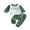 Green 2, variant on Bagilaanoe 2Pcs Toddler Baby Boy Long Pants Set Letter Print Long Sleeve Sweatshirt Pullover Tops+ Trousers 6M 12M 18M 24M 3T Kids Fall Casual Sweatsuit