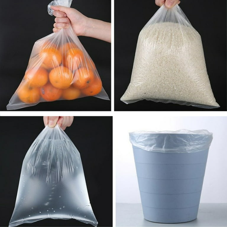 FungLam Plastic Produce Bags, Food Storage Bags, Clear Bag Roll