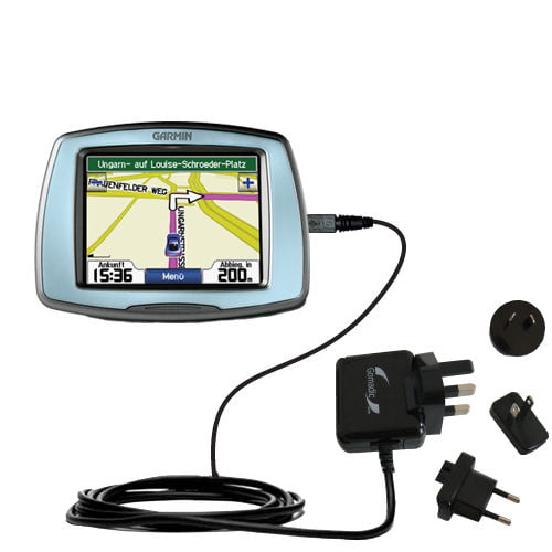 International AC Home Wall Charger suitable for the Garmin StreetPilot C510 - 10W supports wall outlets and voltages worldwide - Uses Gomadic B - Walmart.com