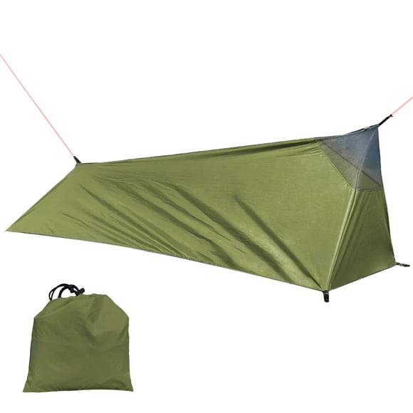 moobody Backpacking Tent Outdoor Camping Sleeping Bag Tent Lightweight Single Person Tent with Mosquito Net