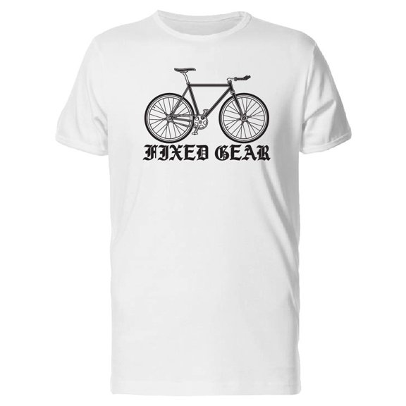 Fixed Gear Vintage Bicycle Tee Men's -Image by Shutterstock