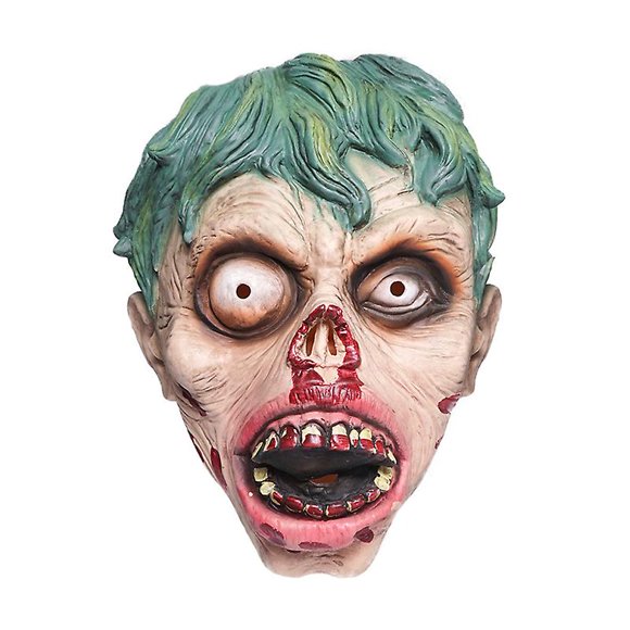 1 funda para cara de zombie para decoración de Halloween.