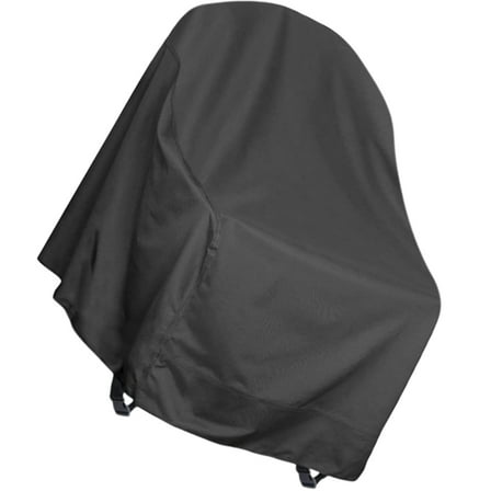 Milisten Chair Cover Waterproof Rocking Chair Cover Black Pu 1Pcs