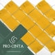 thumbnail image 2 of Cinta Plastica Rompe Vientos Para Malla Ciclonica PROCINTA PRO-CINTA 3 M2 63 MM COLOR AMARILLO, 2 of 4