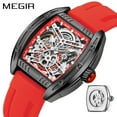 thumbnail image 4 of MEGIR Sport Mechanical Movement Wristwatch for Men Luxury Silicone Strap Automatic Watch Waterproof Luminous Big Dial Clock 8601, 4 of 6