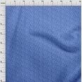 thumbnail image 4 of oneOone Velvet Medium Blue Fabric Floral Craft Projects Decor Fabric Printed By The Yard 58 Inch Wide, 4 of 4