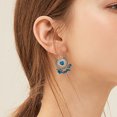 thumbnail image 4 of Happy date 1 Pair Bohemian Earrings Vintage Drop Dangle Earrings Boho Earrings Set Statement Earrings Alloy Long Boho Dangle Earrings for Women, 4 of 7