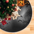 thumbnail image 5 of FMSHPON Halloween Pumpkin1 Xmas Christmas Tree Skirt Stand Mat for Holiday Party Decoration Indoor Outdoor 48 inches, 5 of 6