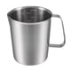 thumbnail image 1 of Vaso medidor, actualizado, 2 balanzas de medición, incluida la báscula L, balanza de onzas, vasija medidora de acero inoxidable con marcado, 16 onzas, 500 ml, 1 of 5