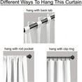 thumbnail image 4 of Modern Morocco Black White Curtains for Living Room Bedroom Curtains Kitchen Curtains for the Kids Room Window Treatments Drapes, 4 of 6