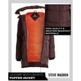 thumbnail image 3 of Steve Madden Women’s Winter Jacket – Insulated Weather Resistant Quilted Mid-Length Puffer Jacket (S-XL), 3 of 7
